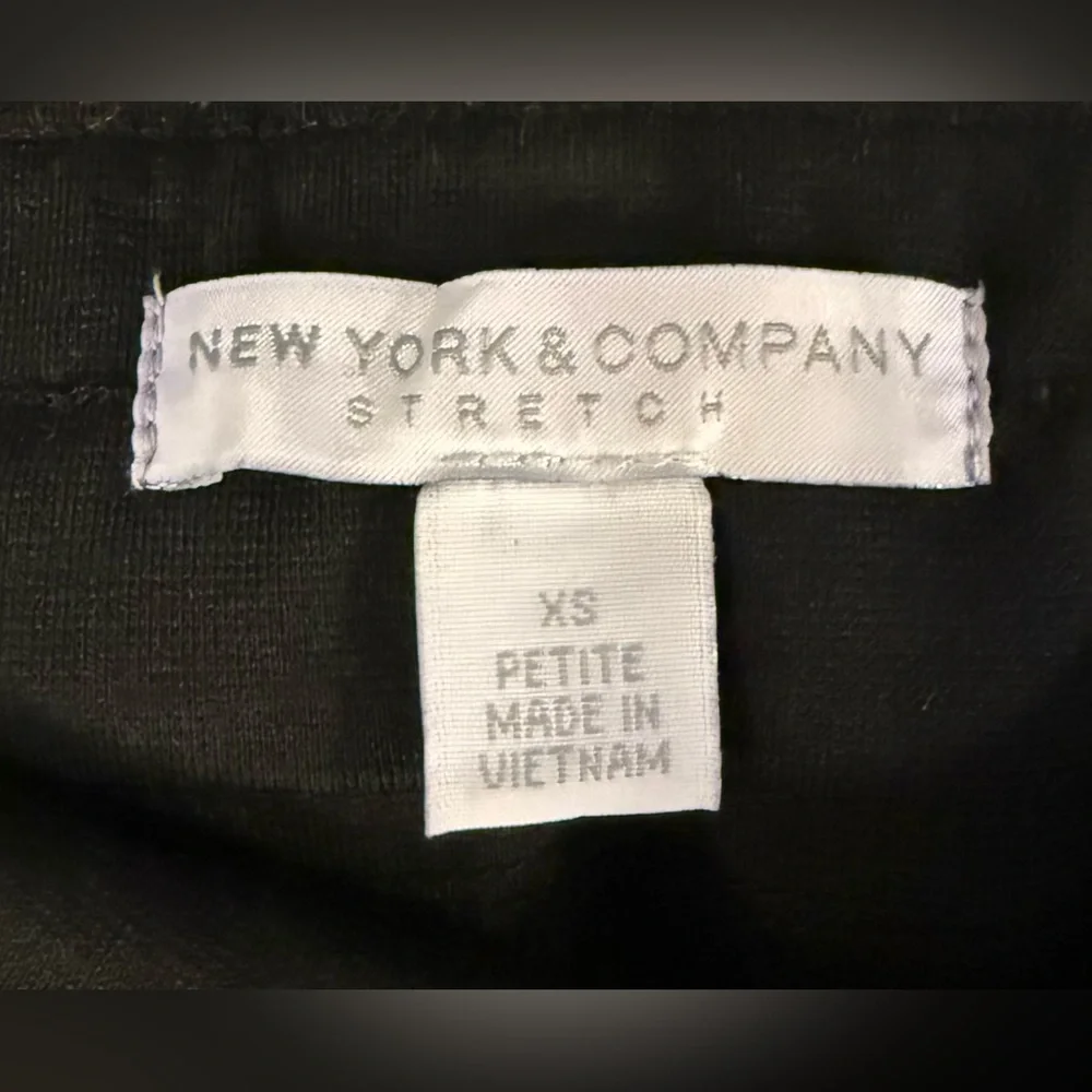 New York & Company Black Straight Leg Pants - Picture 3 of 4